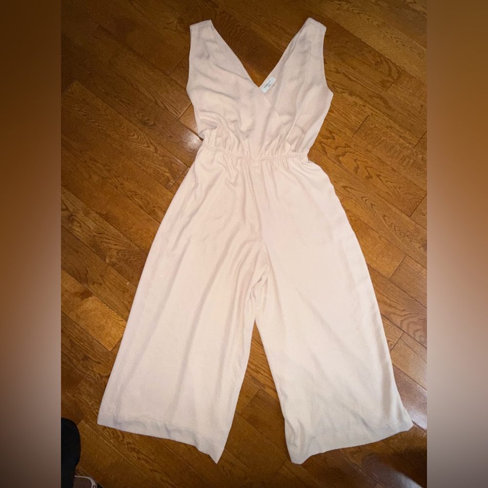 Elegant pink Cream Babaton Jumpsuit